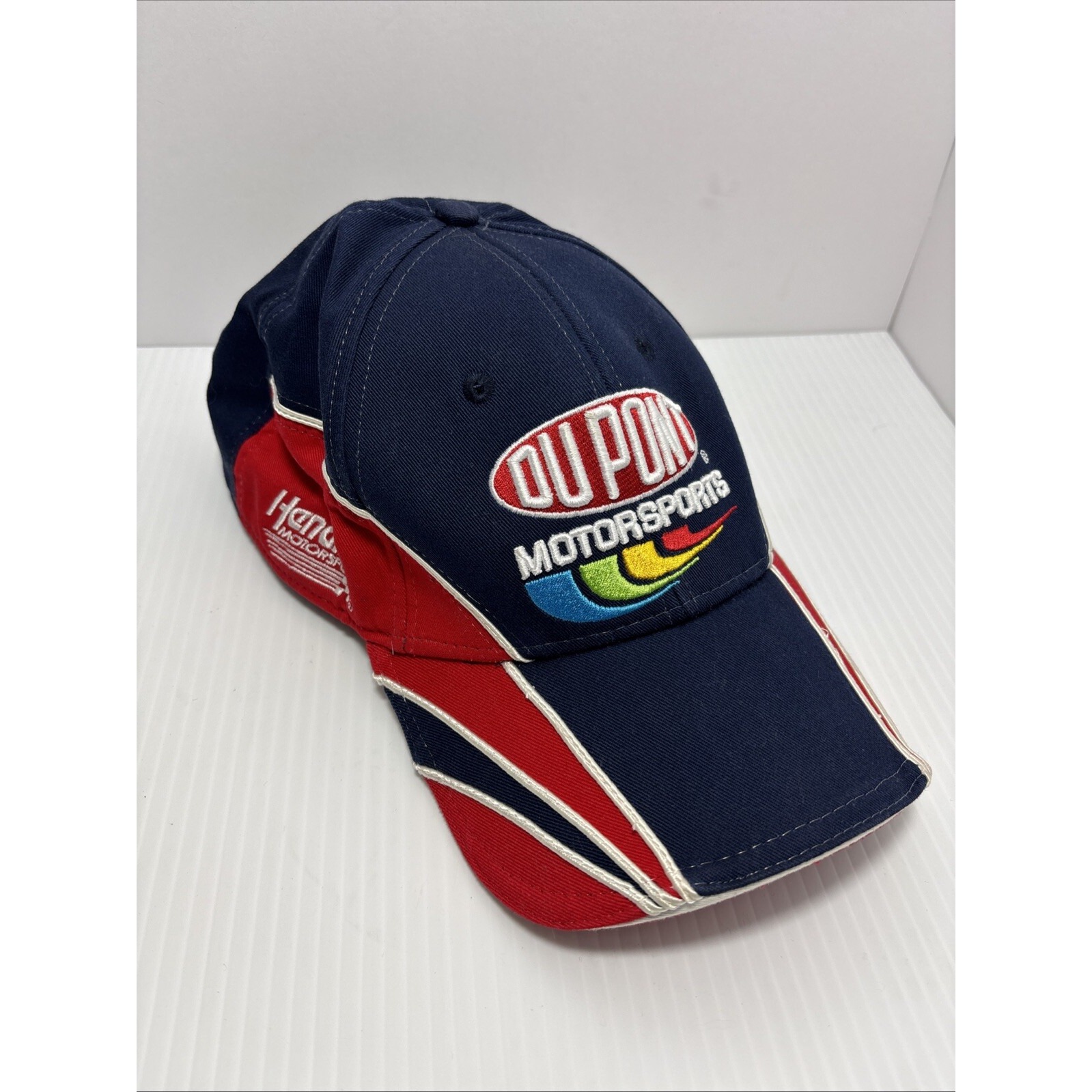 Vintage Nascar Hat Cap Strap Back Adjustable Dupont Motorsports Jeff Gordon 24